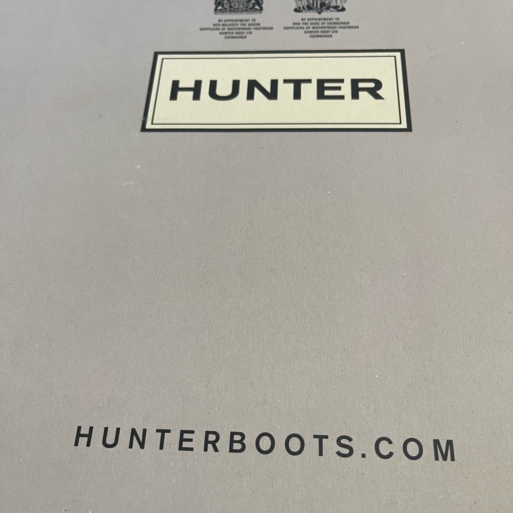 Hunter Navy Blue Tall Rainboots Brand New Size 5 - Picture 7 of 7